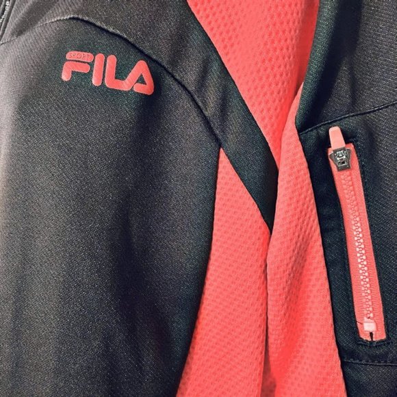 Fila Sport Performance Zip Up Sweater Jacket - Picture 2 of 4